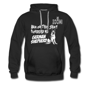 ZOOMI WEARS-GERMAIN SHEPHERD-Unisex Fleece Zip Hoodie - black