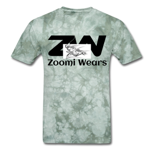 ZW-Men's T-Shirt - military green tie dye