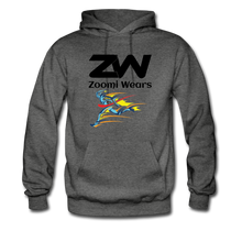 Load image into Gallery viewer, ZOOMI WEARS-Men&#39;s Hoodie - charcoal gray