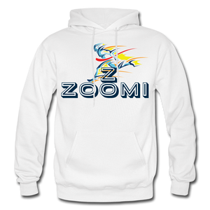 ZOOMI WEARS-ZMAN-Heavy Blend Adult Hoodie - white