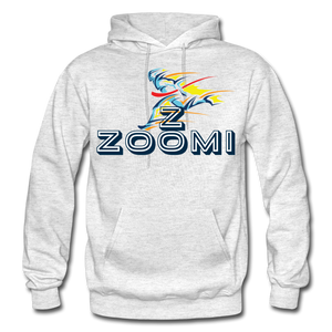ZOOMI WEARS-ZMAN-Heavy Blend Adult Hoodie - light heather gray