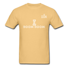Load image into Gallery viewer, ZOOMI WEARS &quot;BOOM BOOM&quot; Unisex Comfort Wash Garment Dyed T-Shirt - light yellow