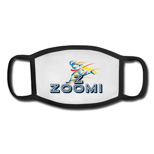ZOOMI WEARS-Youth Face Mask - white/black